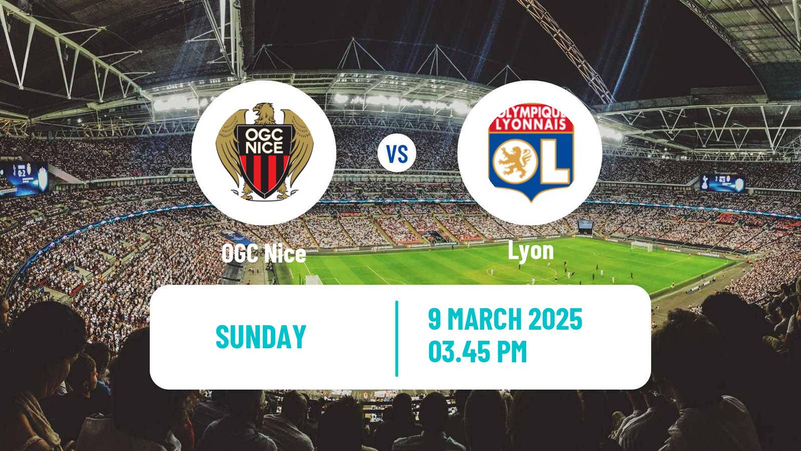 Soccer French Ligue 1 Nice - Lyon