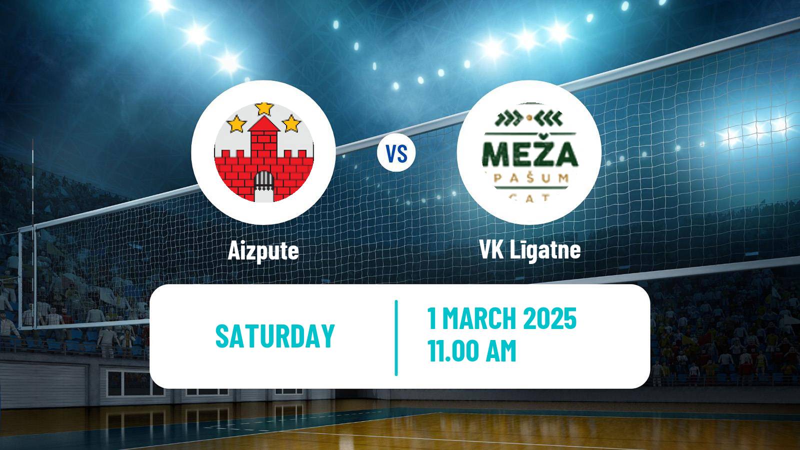 Volleyball Latvian Nacionala Liga Volleyball Aizpute - Līgatne