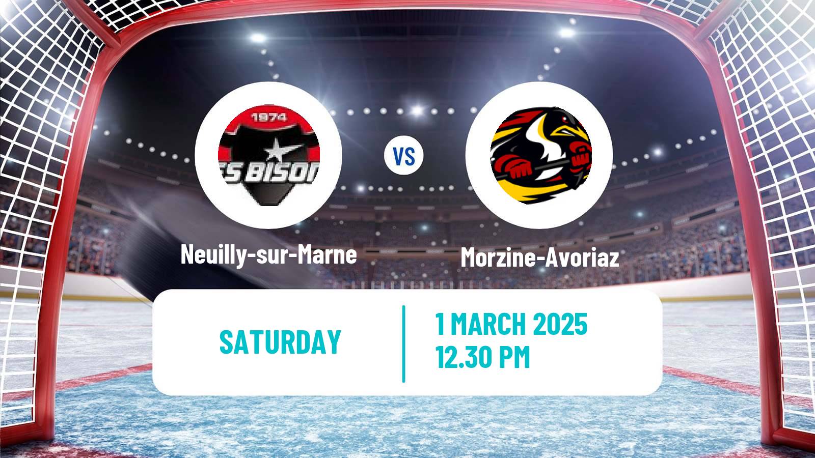 Hockey French D1 Ice Hockey Neuilly-sur-Marne - Morzine-Avoriaz
