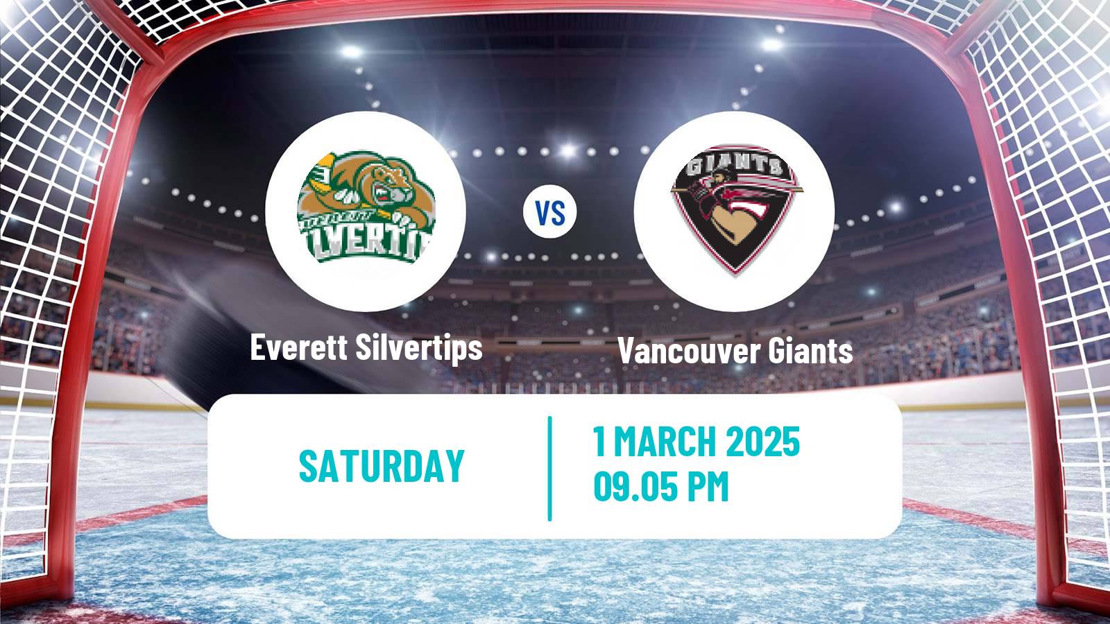 Hockey WHL Everett Silvertips - Vancouver Giants