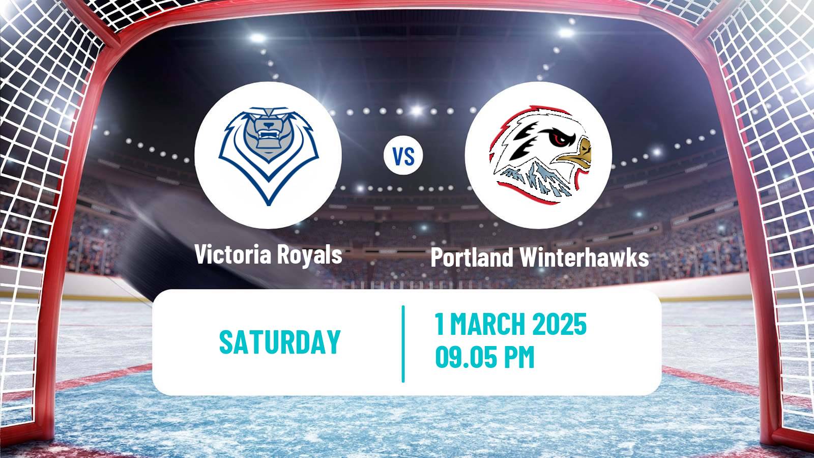Hockey WHL Victoria Royals - Portland Winterhawks