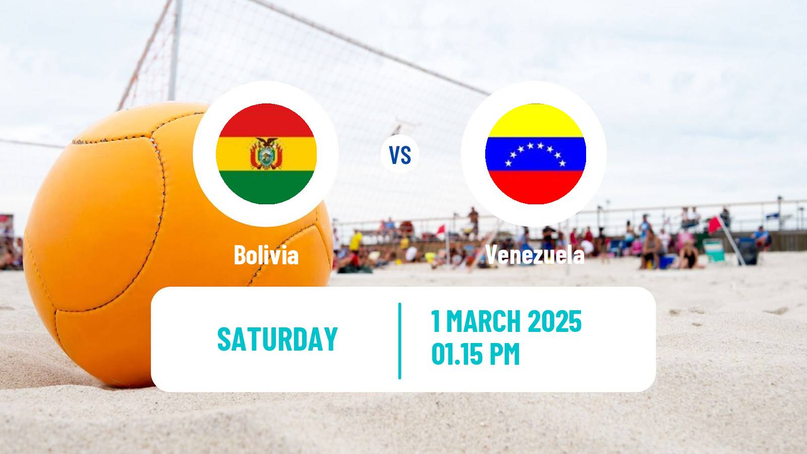 Beach soccer Copa America Bolivia - Venezuela