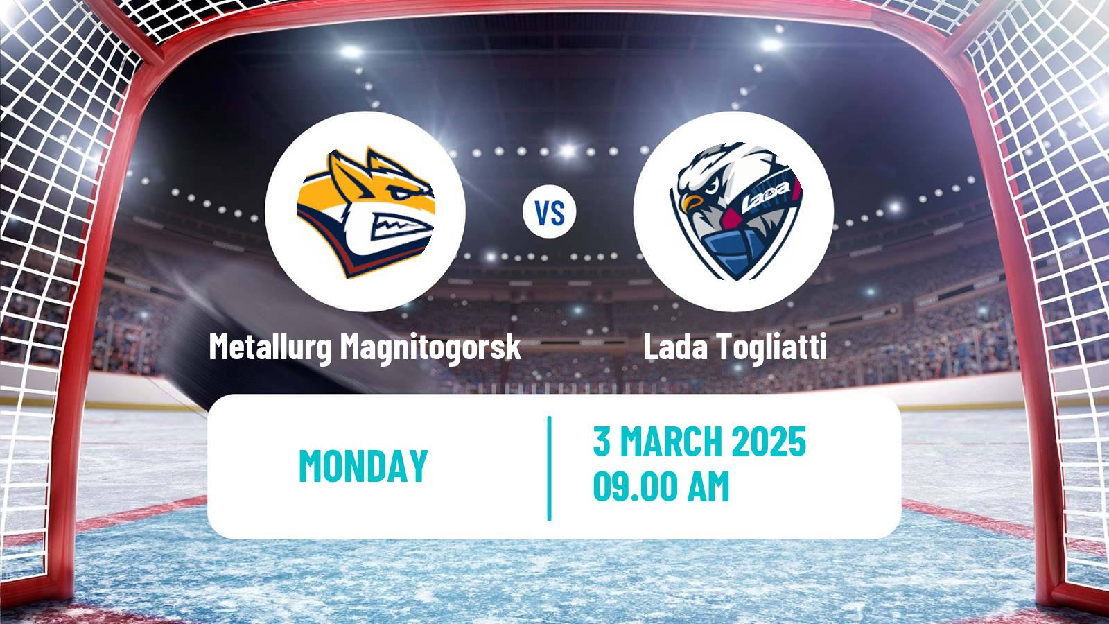 Hockey KHL Metallurg Magnitogorsk - Lada Togliatti