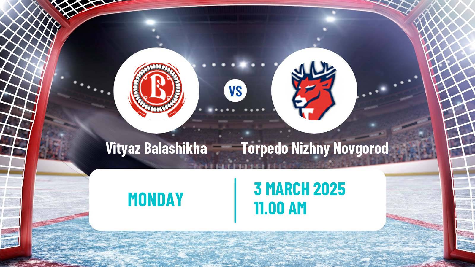 Hockey KHL Vityaz Balashikha - Torpedo Nizhny Novgorod