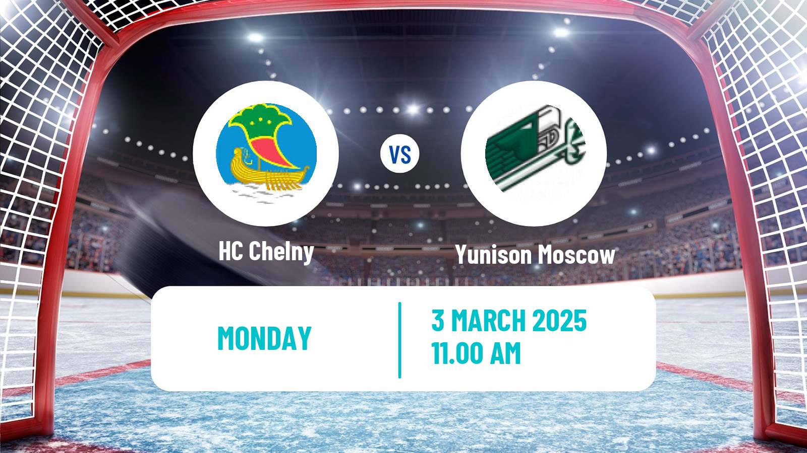 Hockey VHL Chelny - Yunison Moscow