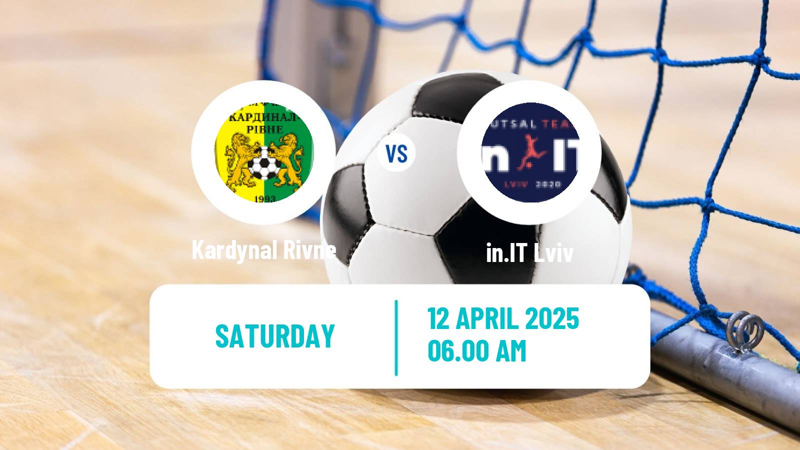 Futsal Ukrainian Extra Liga Futsal Kardynal Rivne - in.IT Lviv