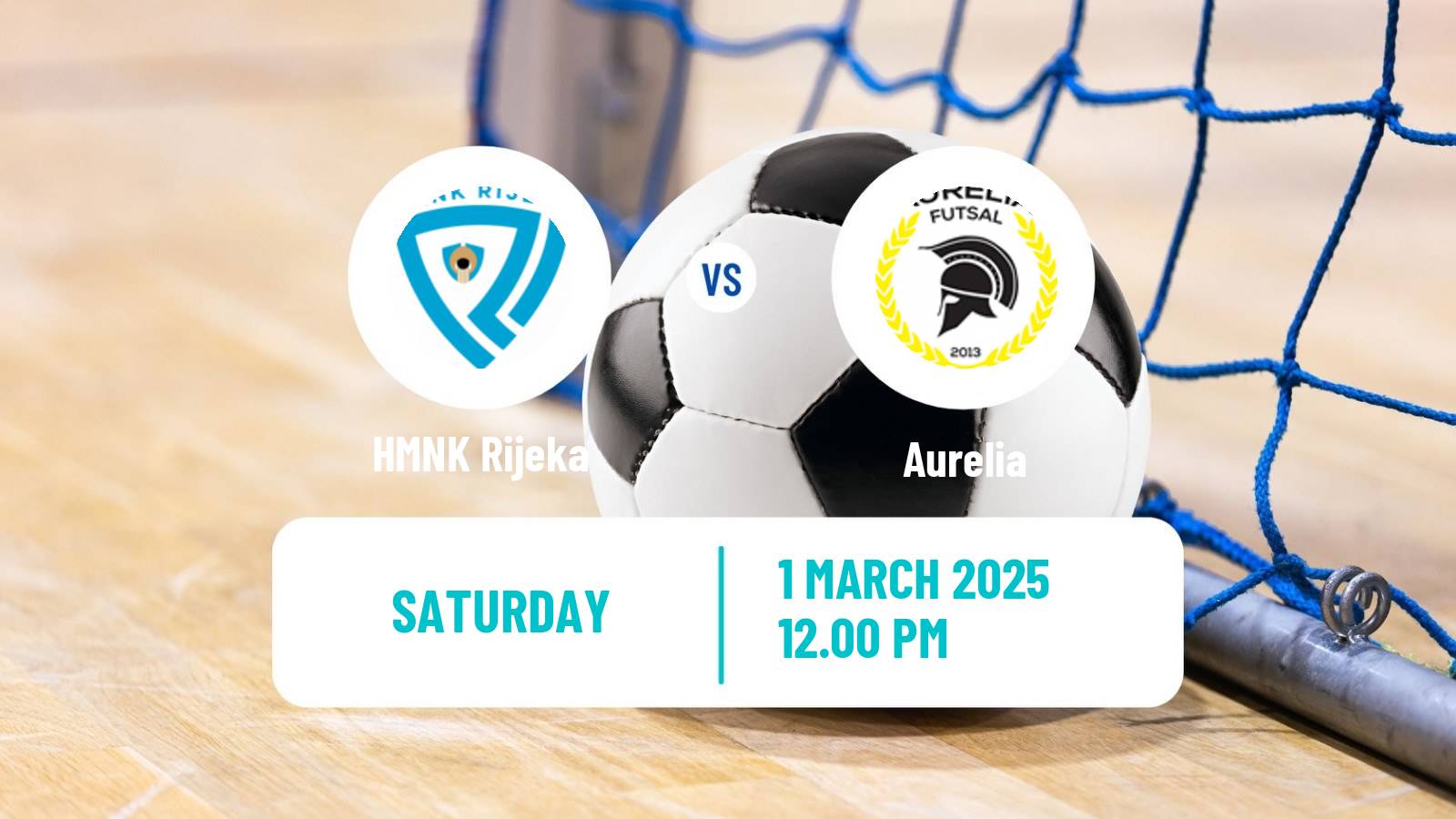 Futsal Croatian 1 HMNL Rijeka - Aurelia