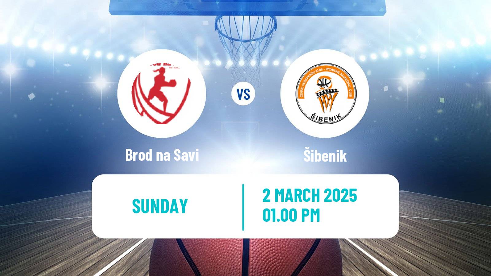 Basketball Croatian Premijer Liga Basketball Women Brod na Savi - Šibenik