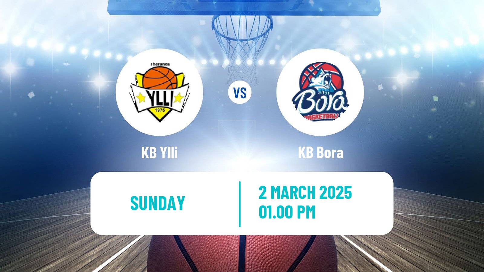 Basketball Kosovo Superliga Basketball Ylli - Bora