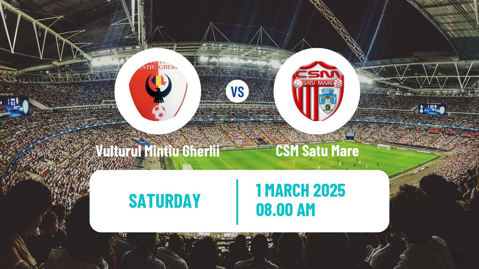 Soccer Romanian Liga 3 - Seria 10 Vulturul Mintiu Gherlii - CSM Satu Mare