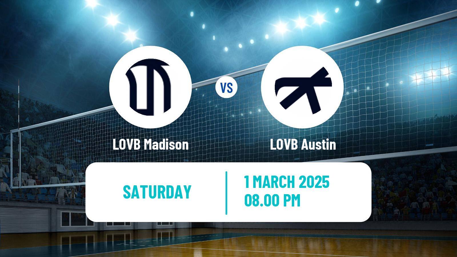 Volleyball LOVB Women Madison - Austin