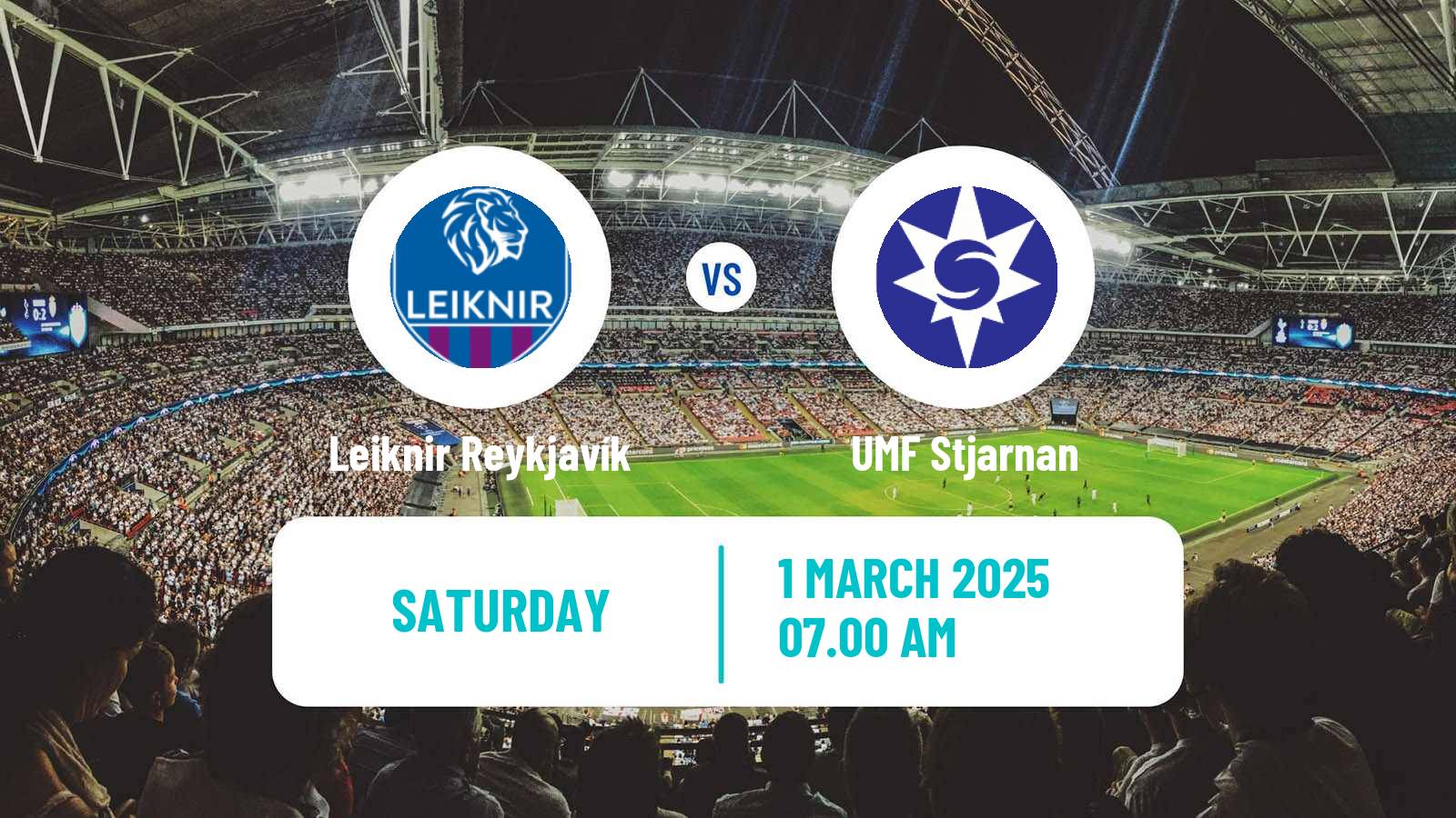 Soccer Icelandic League Cup Leiknir Reykjavík - Stjarnan