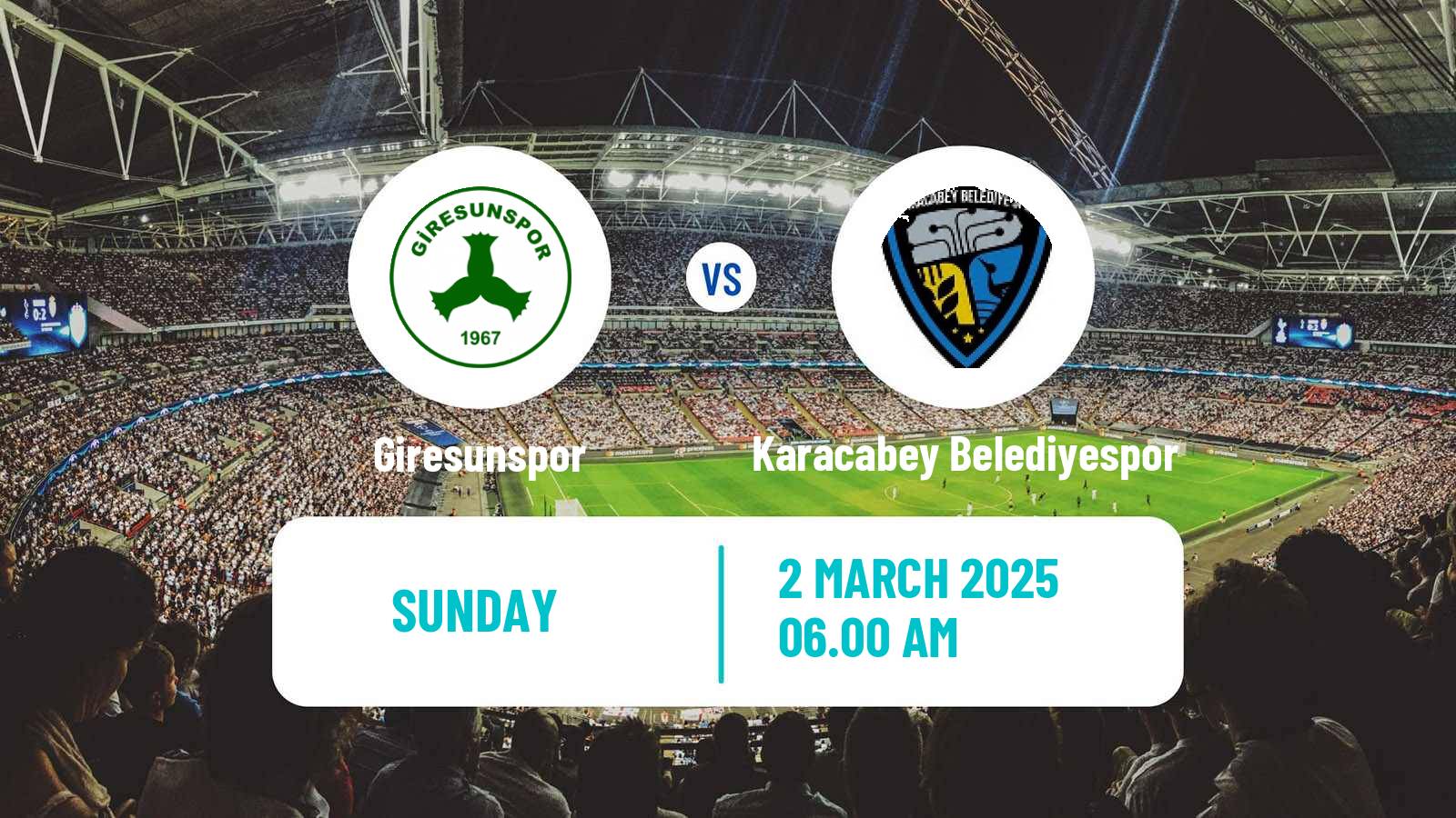 Soccer Turkish Second League Red Group Giresunspor - Karacabey Belediyespor