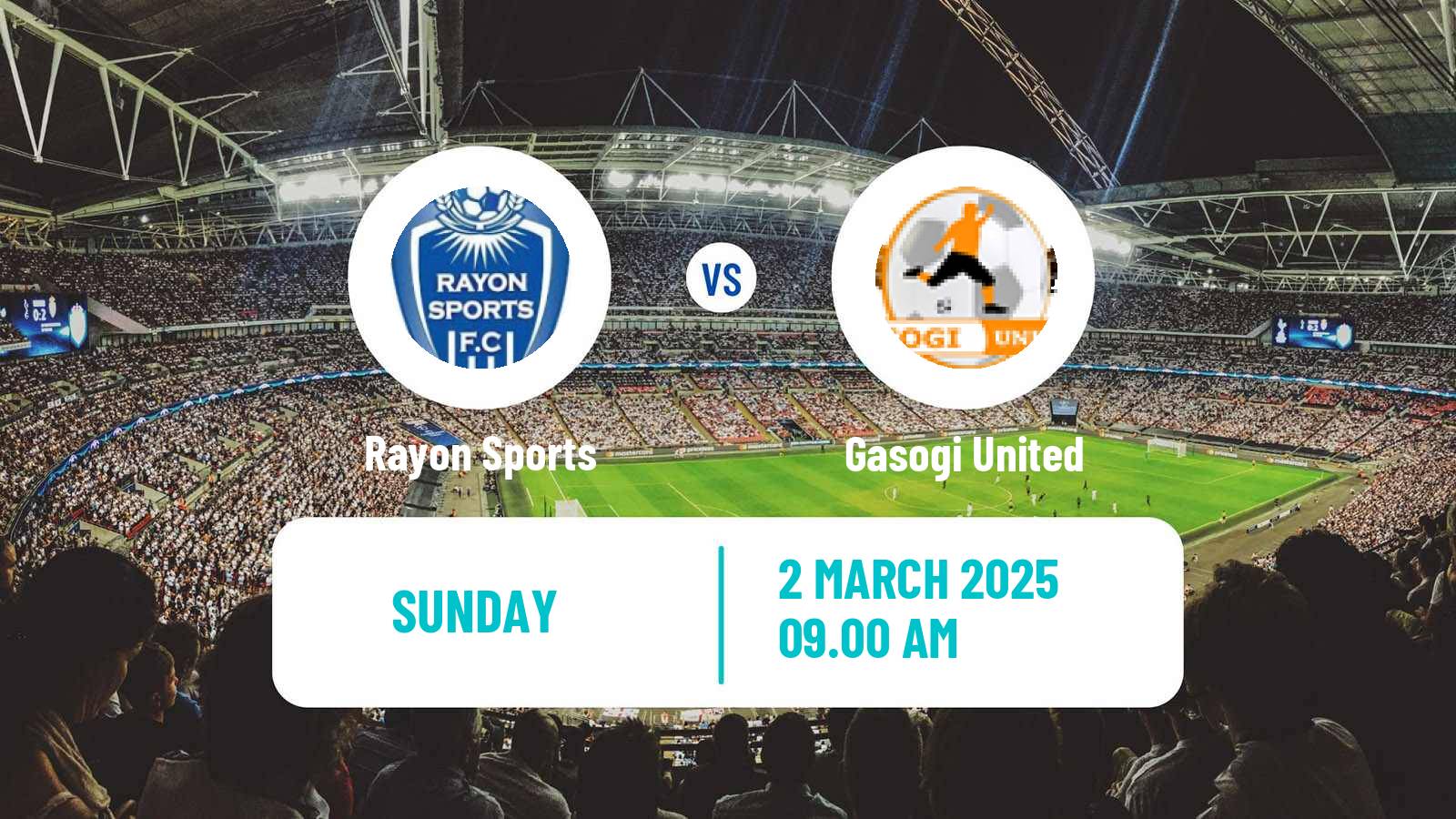 Soccer Rwanda Premier League Rayon Sports - Gasogi United