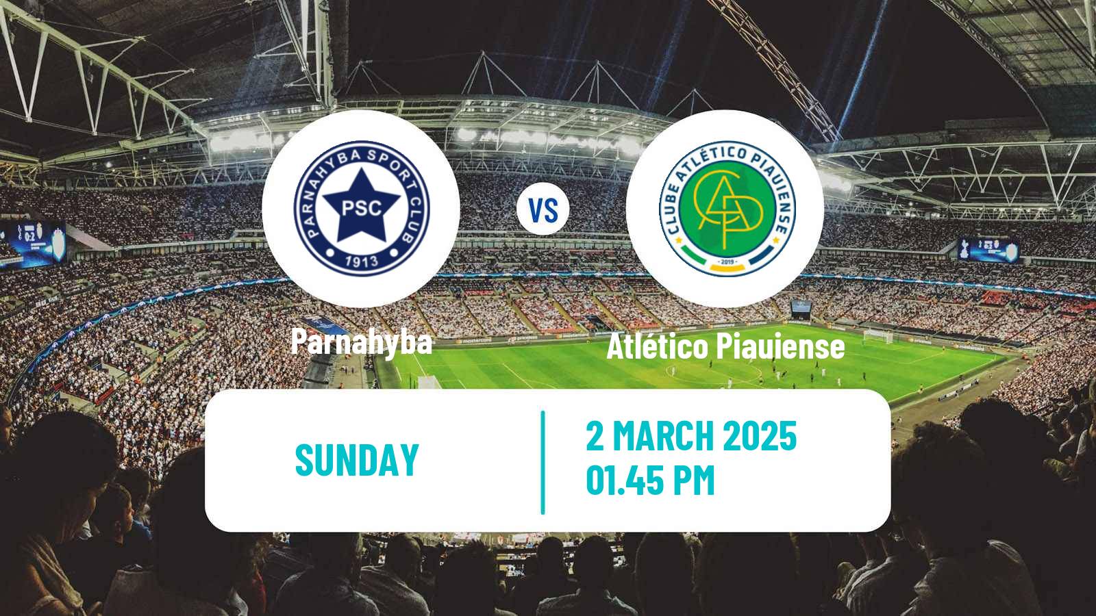 Soccer Brazilian Campeonato Piauiense Parnahyba - Atlético Piauiense
