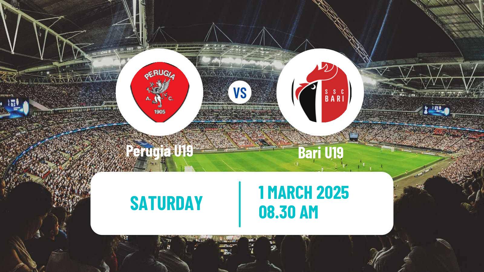 Soccer Italian Primavera 2 Perugia U19 - Bari U19