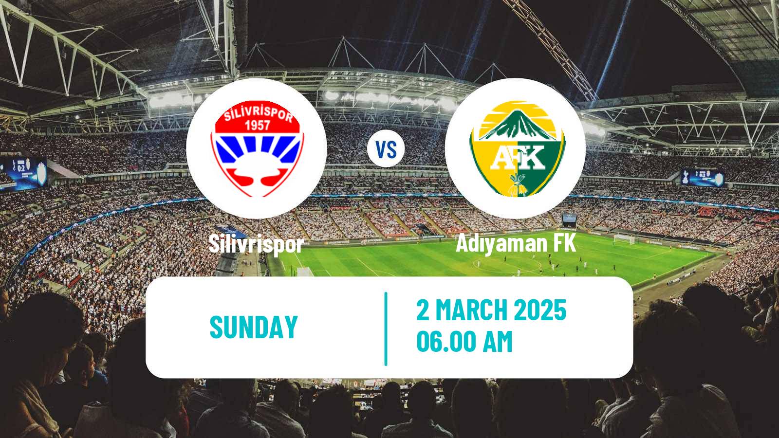 Soccer Turkish 3 Lig Group 2 Silivrispor - Adıyaman