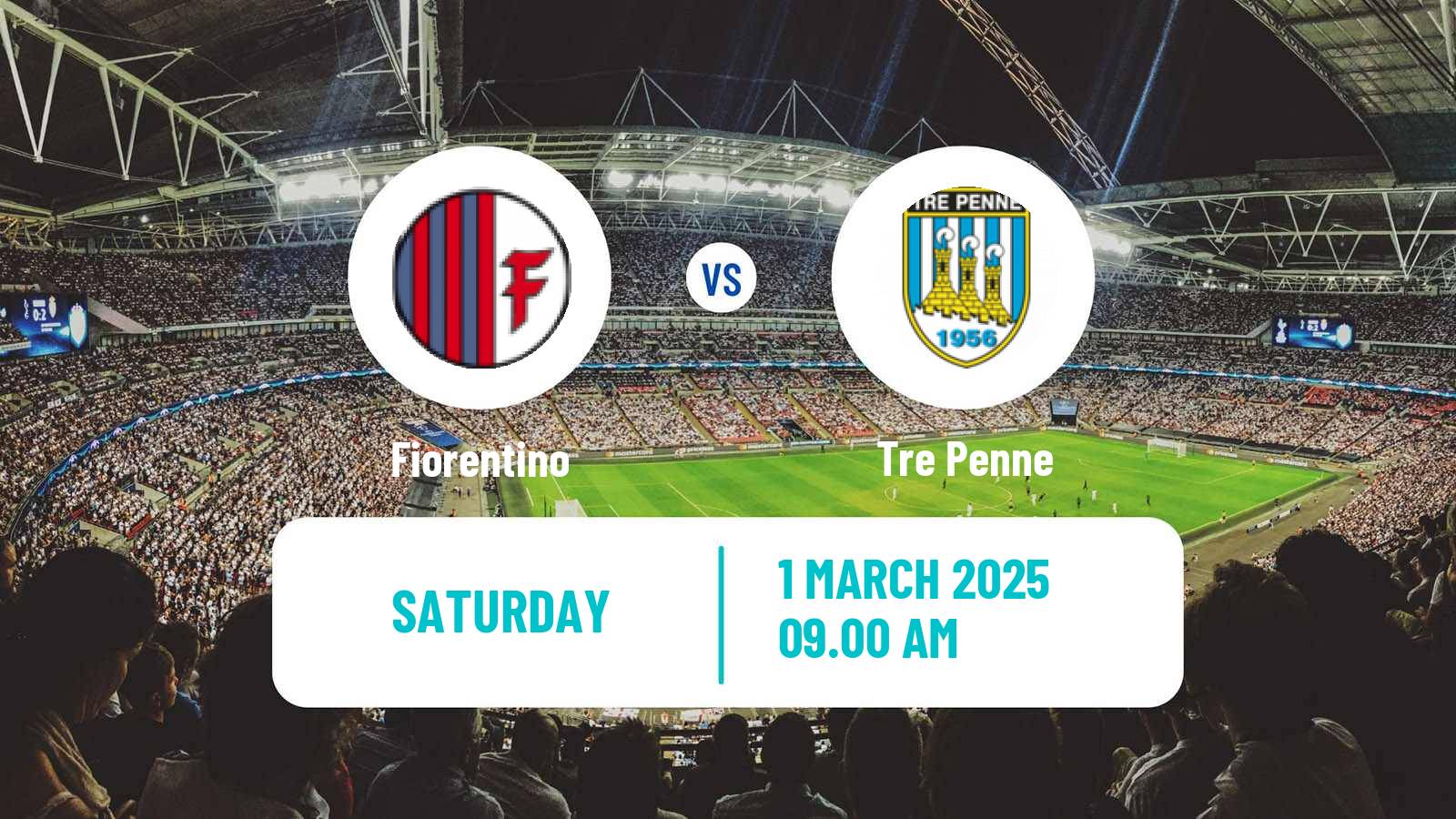 Soccer San Marino Campionato Sammarinese Fiorentino - Tre Penne