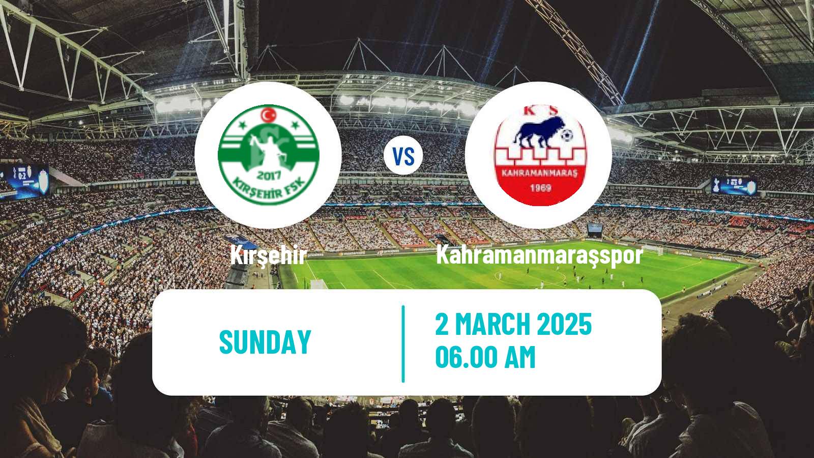 Soccer Turkish 3 Lig Group 1 Kırşehir - Kahramanmaraşspor