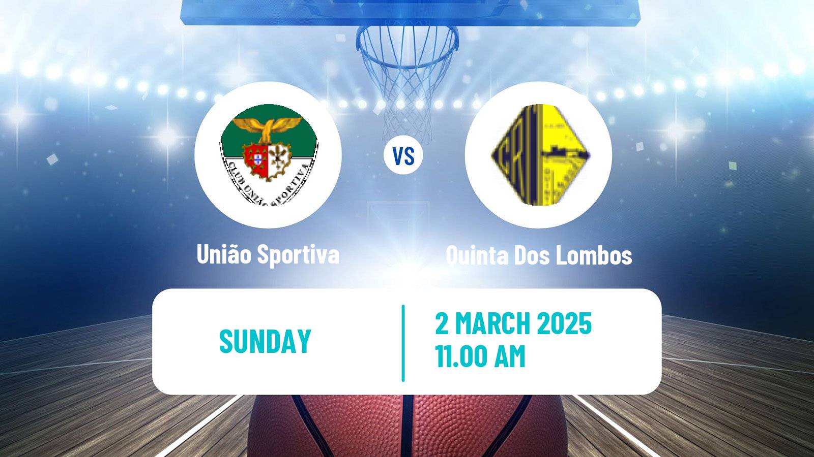 Basketball Portuguese LFB União Sportiva - Quinta Dos Lombos