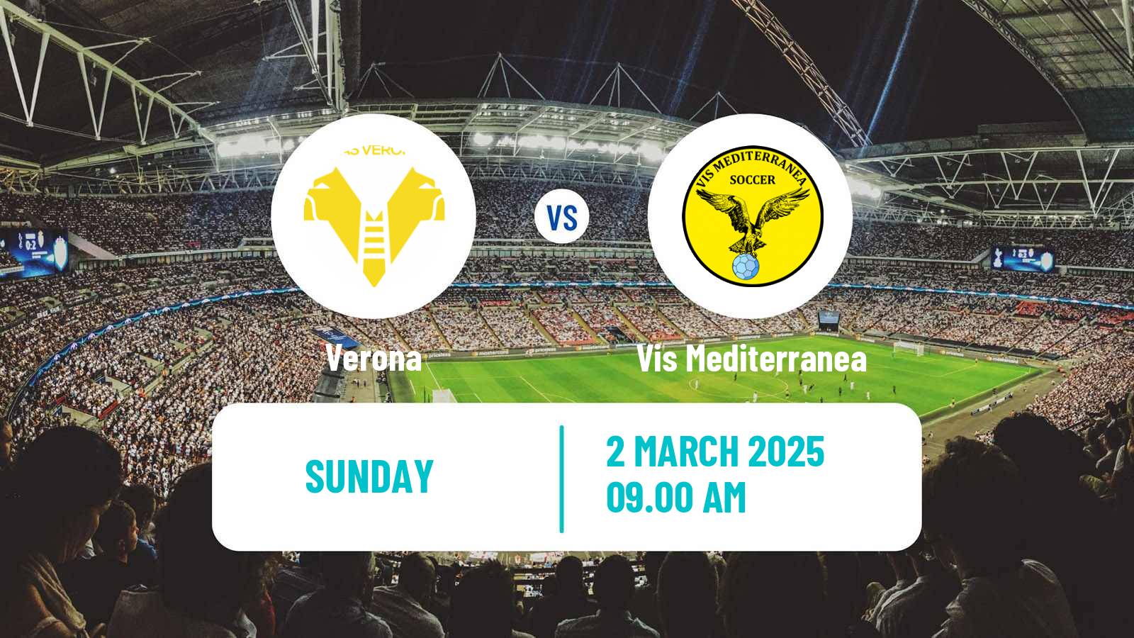 Soccer Italian Serie B Women Verona - Vis Mediterranea