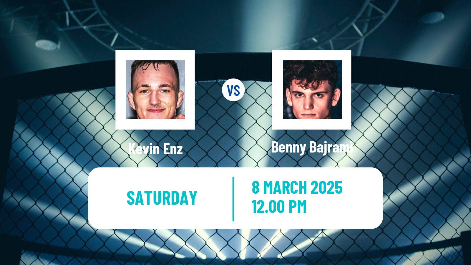 MMA Catchweight Oktagon Men Kevin Enz - Benny Bajrami