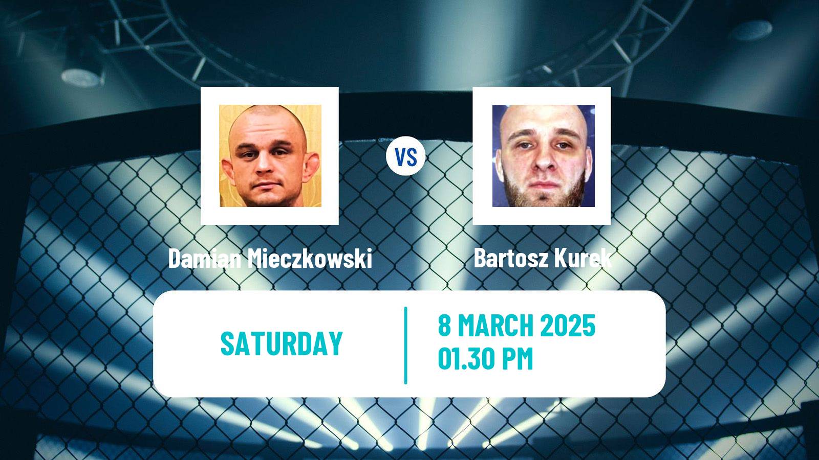 MMA Middleweight Ksw Men Damian Mieczkowski - Bartosz Kurek