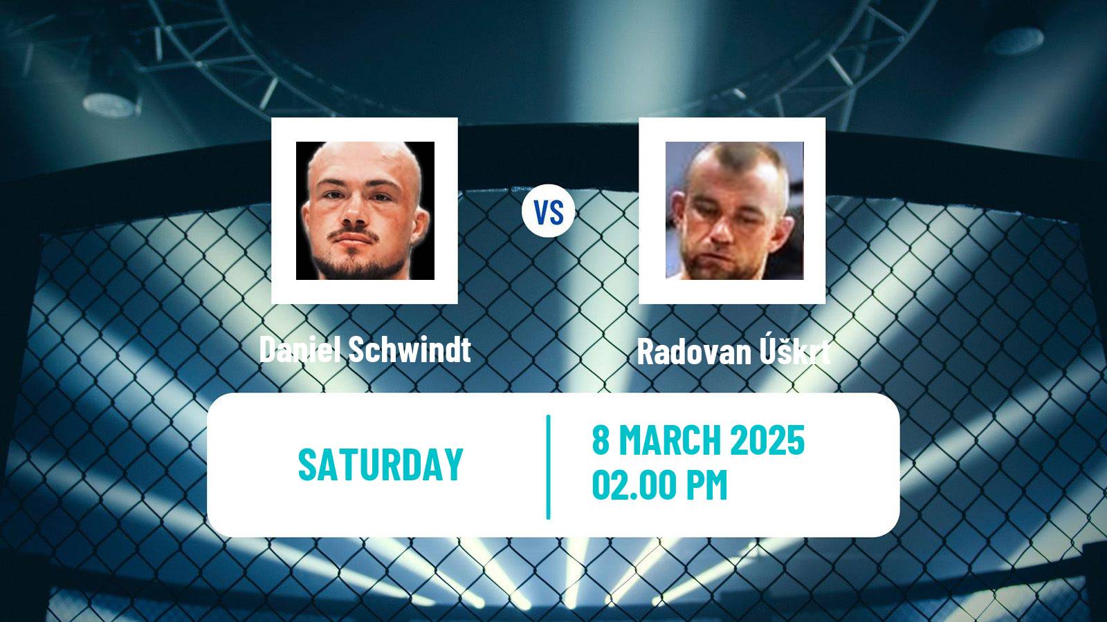 MMA Middleweight Oktagon Men Daniel Schwindt - Radovan Úškrt