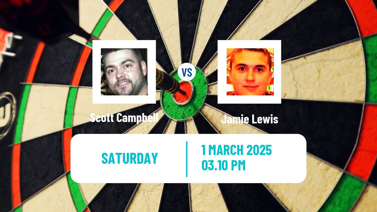 Darts Modus Super Series Scott Campbell - Jamie Lewis