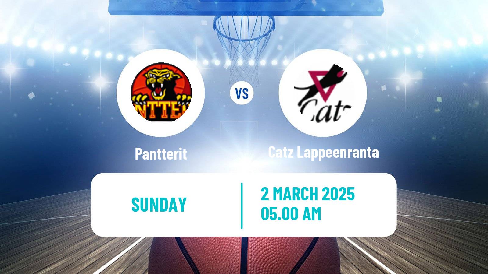 Basketball Finnish I Divisioona Basketball Women Pantterit - Catz Lappeenranta