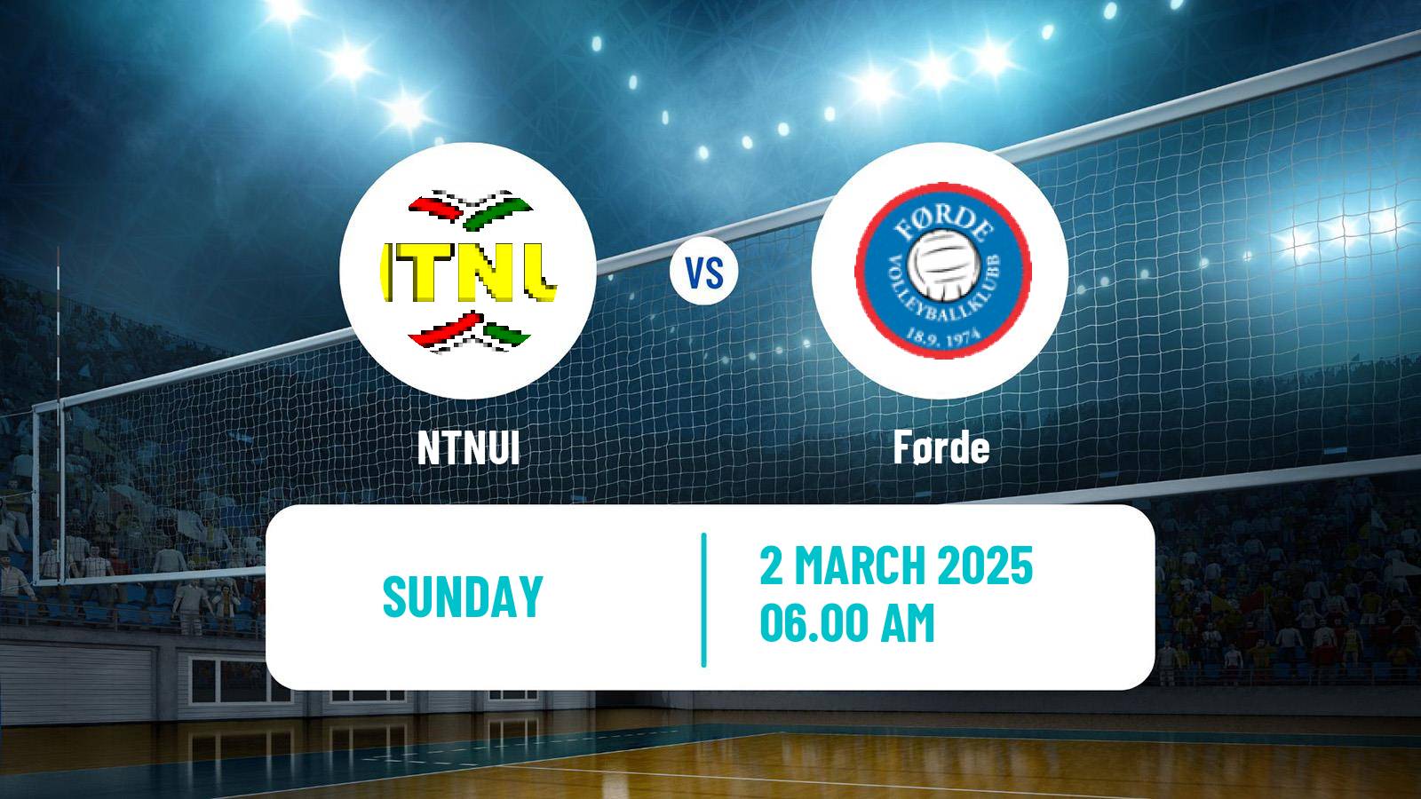 Volleyball Norwegian Eliteserien Volleyball Women NTNUI - Førde