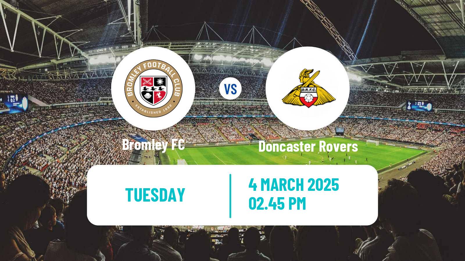 Soccer English League Two Bromley - Doncaster Rovers
