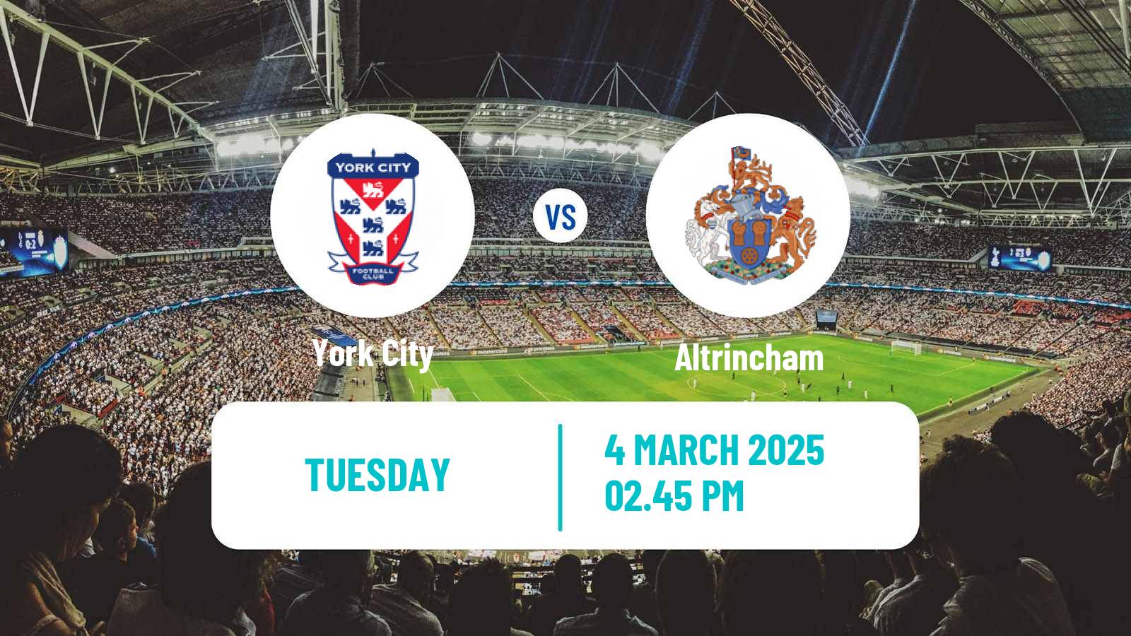 Soccer English National League York City - Altrincham
