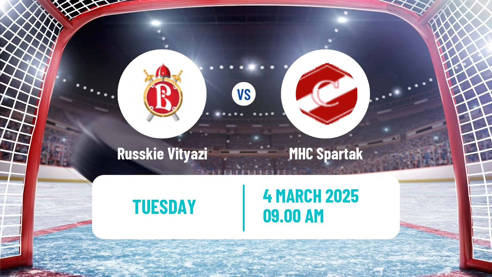 Hockey MHL Russkie Vityazi - MHC Spartak