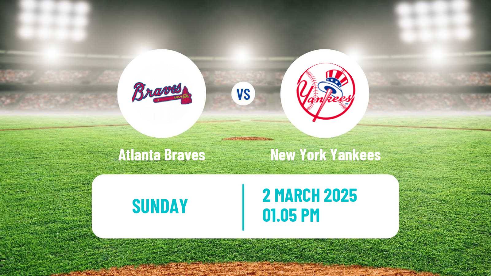 Baseball MLB Spring Training Atlanta Braves - New York Yankees