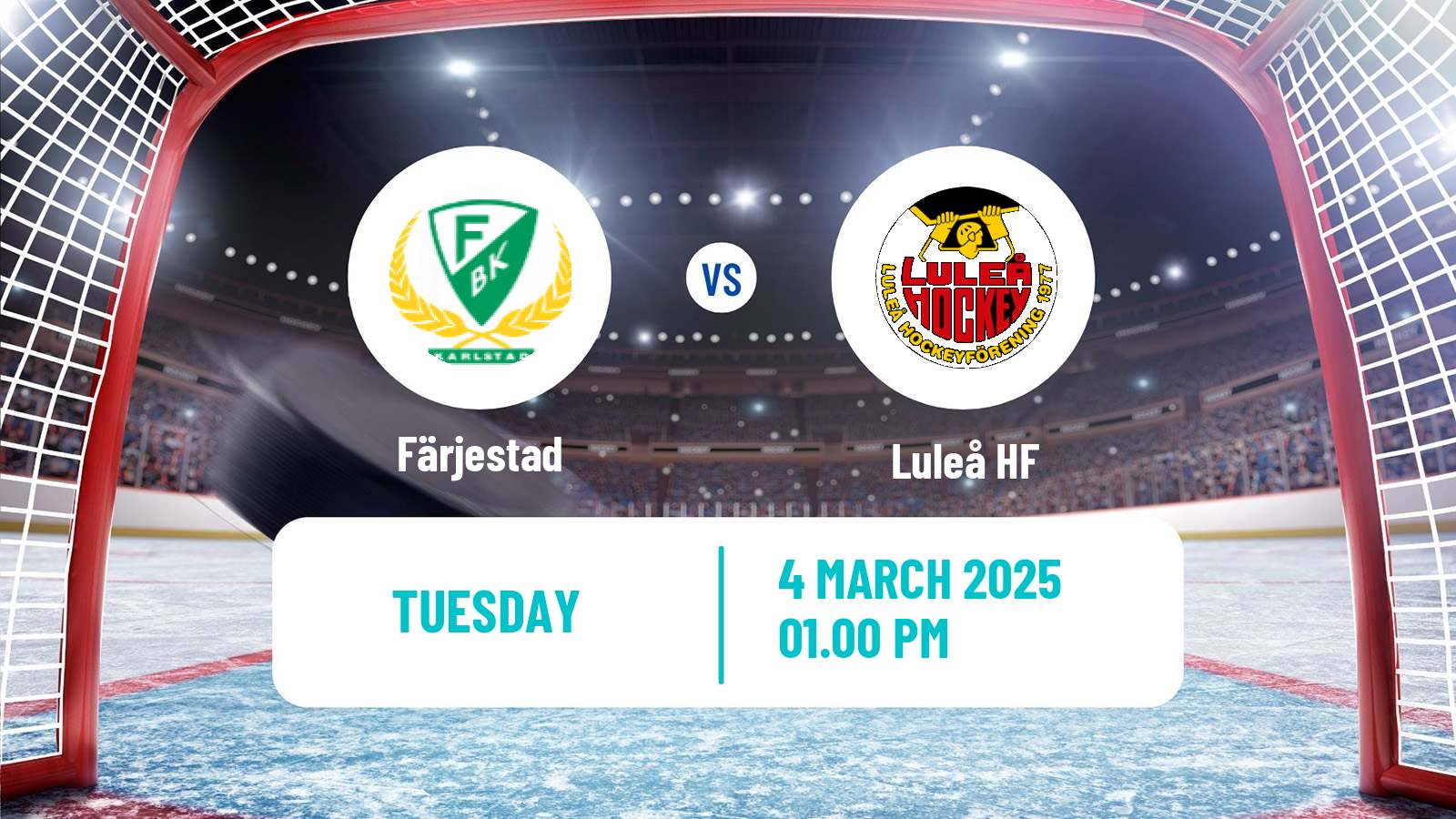 Hockey SHL Färjestad - Luleå