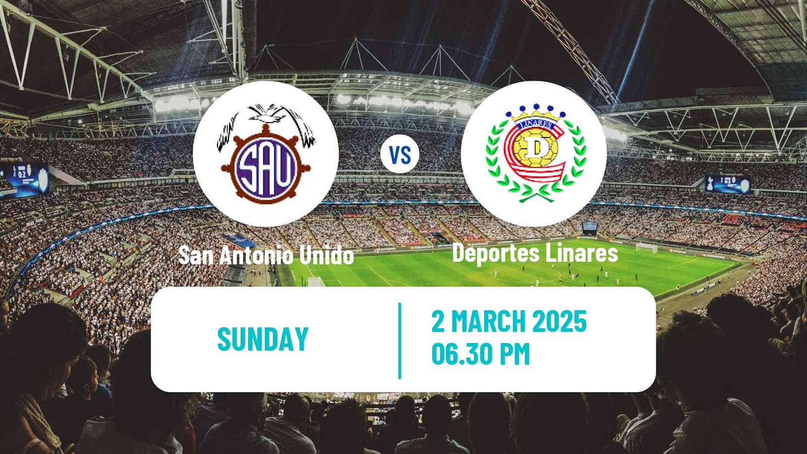 Soccer Chilean Segunda Division San Antonio Unido - Deportes Linares