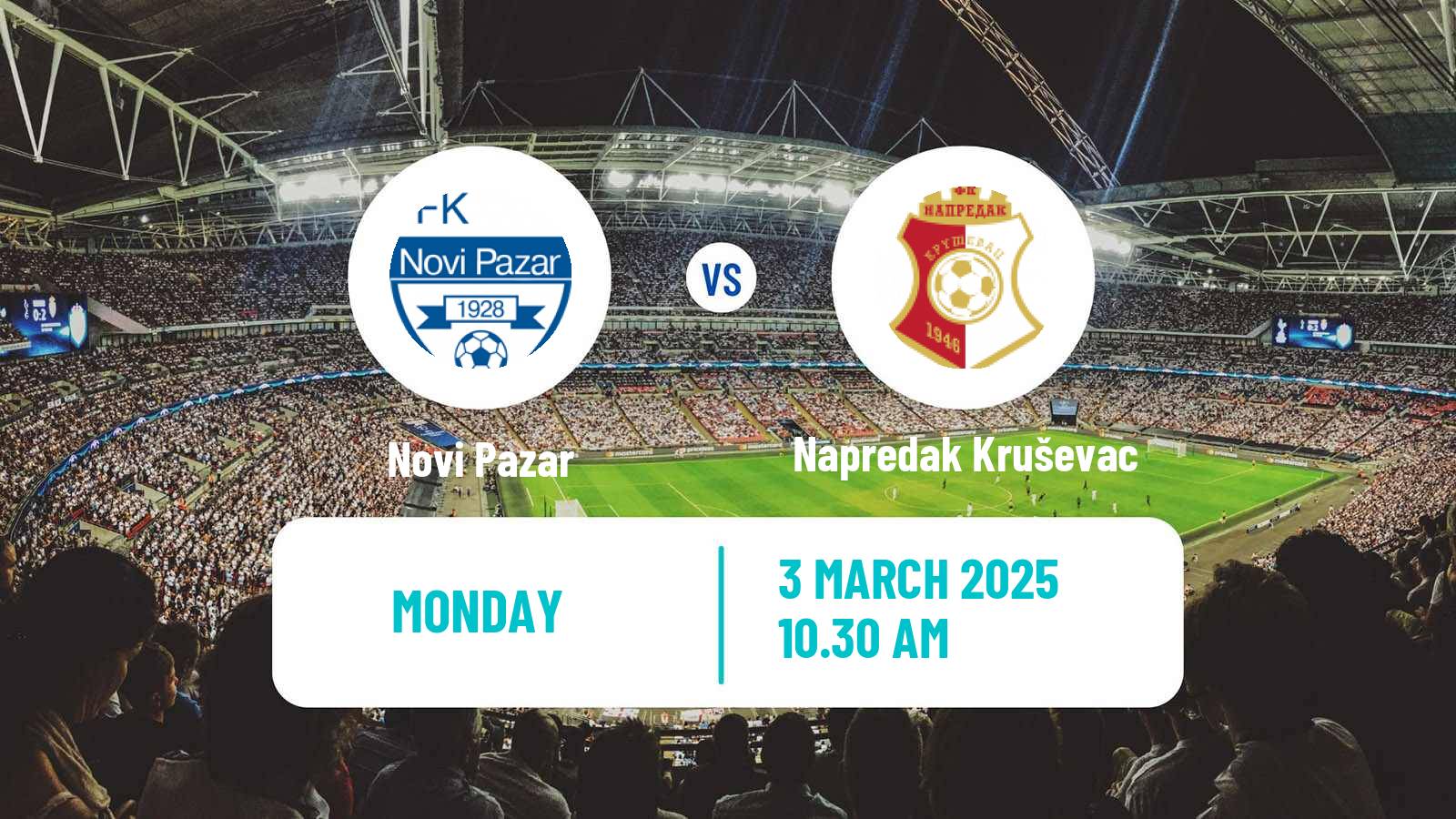 Soccer Serbian Superliga Novi Pazar - Napredak Kruševac