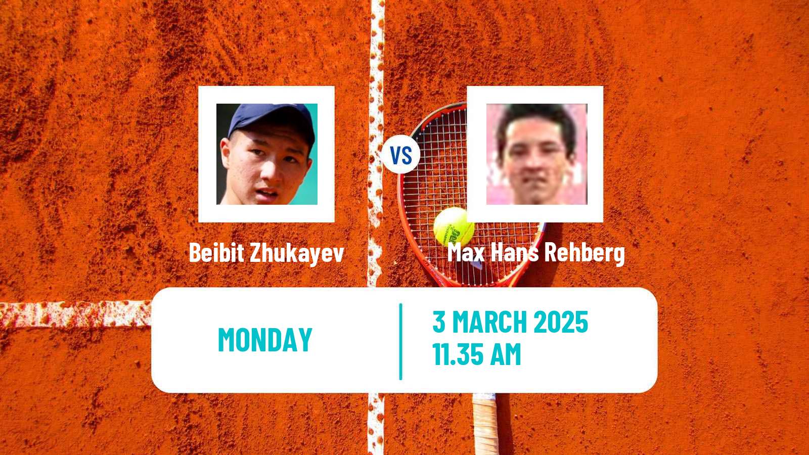 Tennis Thionville Challenger Men Beibit Zhukayev - Max Hans Rehberg