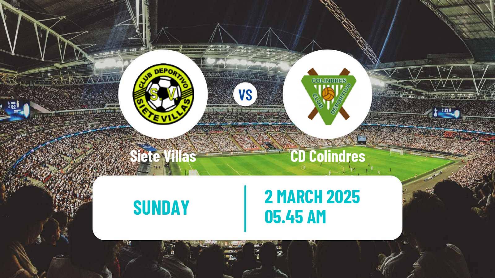 Soccer Spanish Tercera RFEF - Group 3 Siete Villas - Colindres