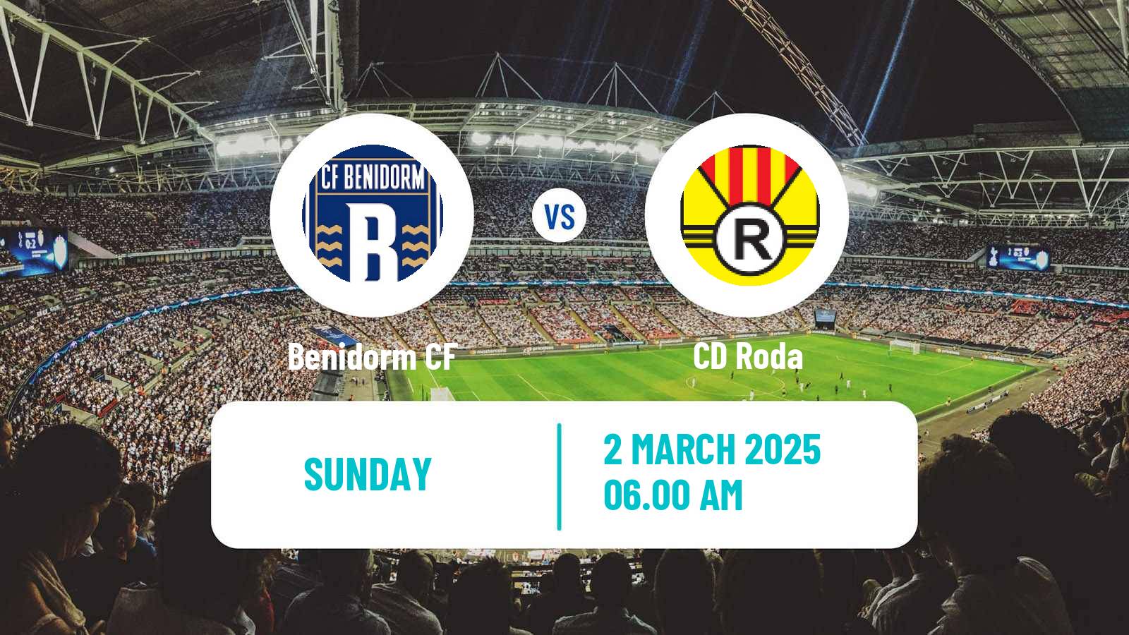 Soccer Spanish Tercera RFEF - Group 6 Benidorm - Roda