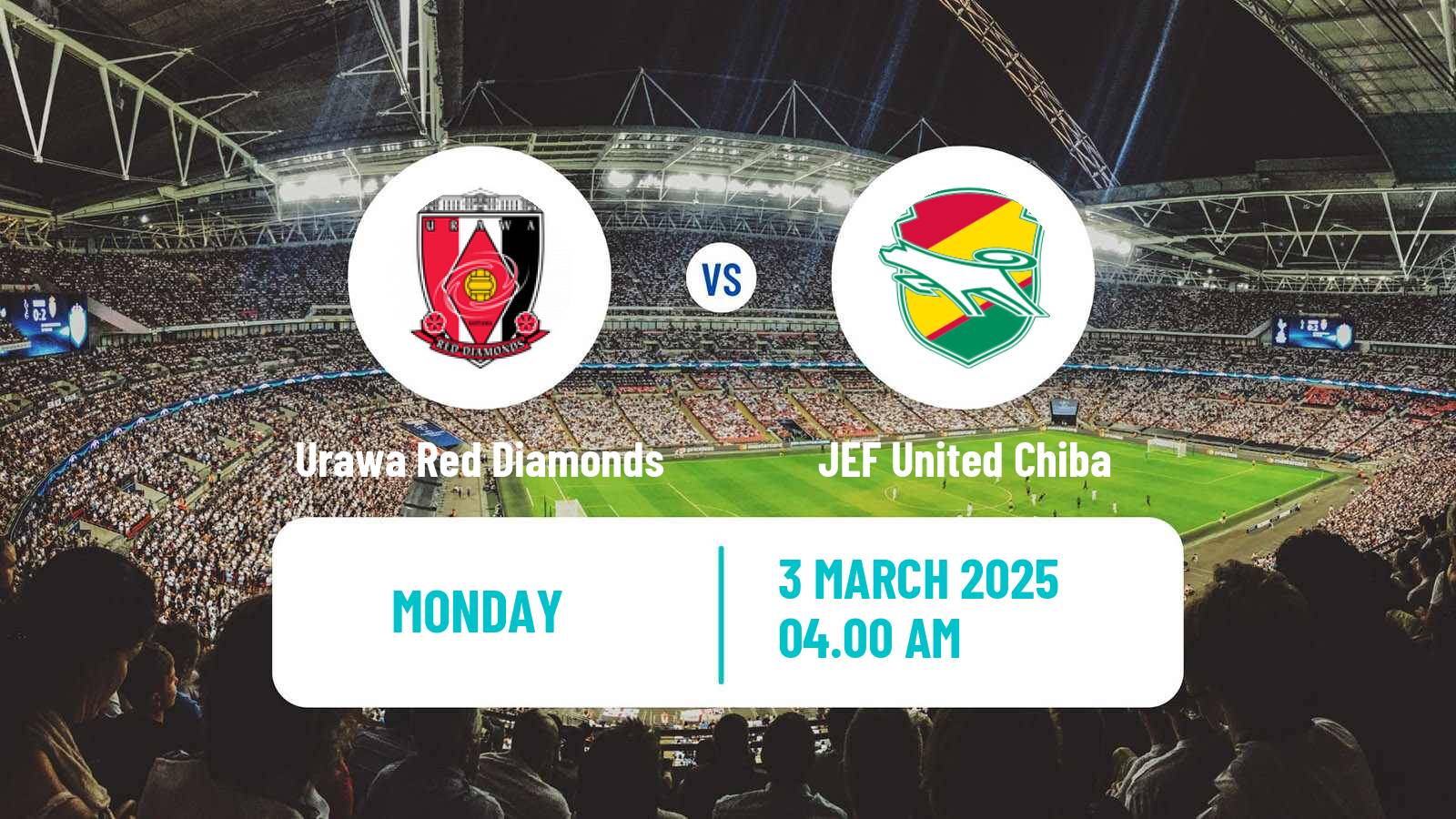 Soccer Japan WE League Women Urawa Red Diamonds - JEF United Chiba