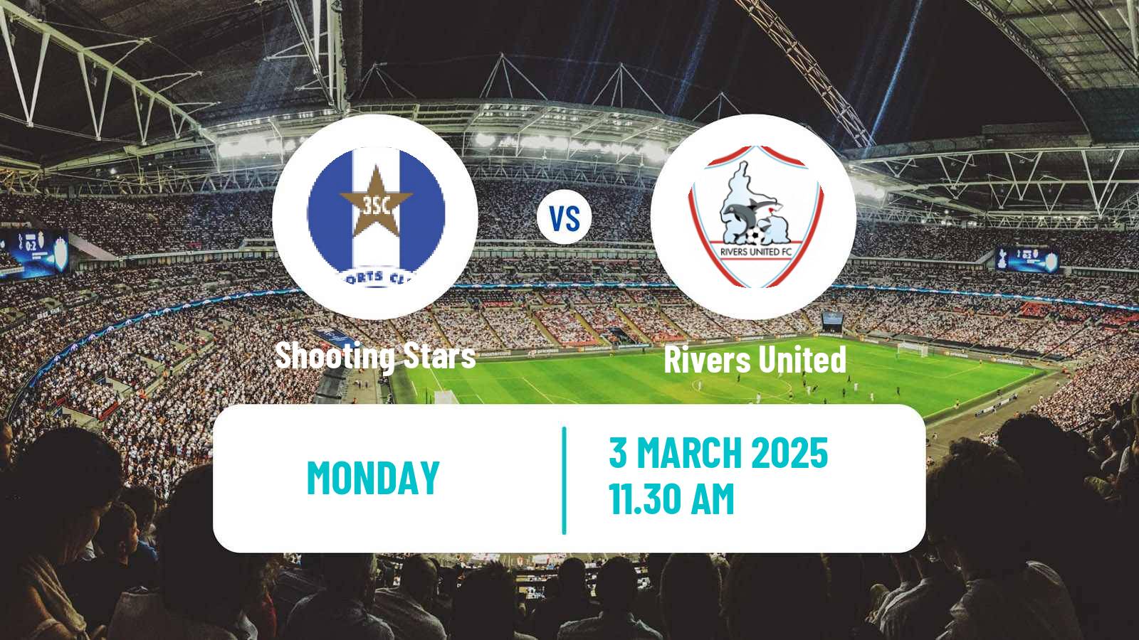 Soccer Nigerian Premier League Shooting Stars - Rivers United