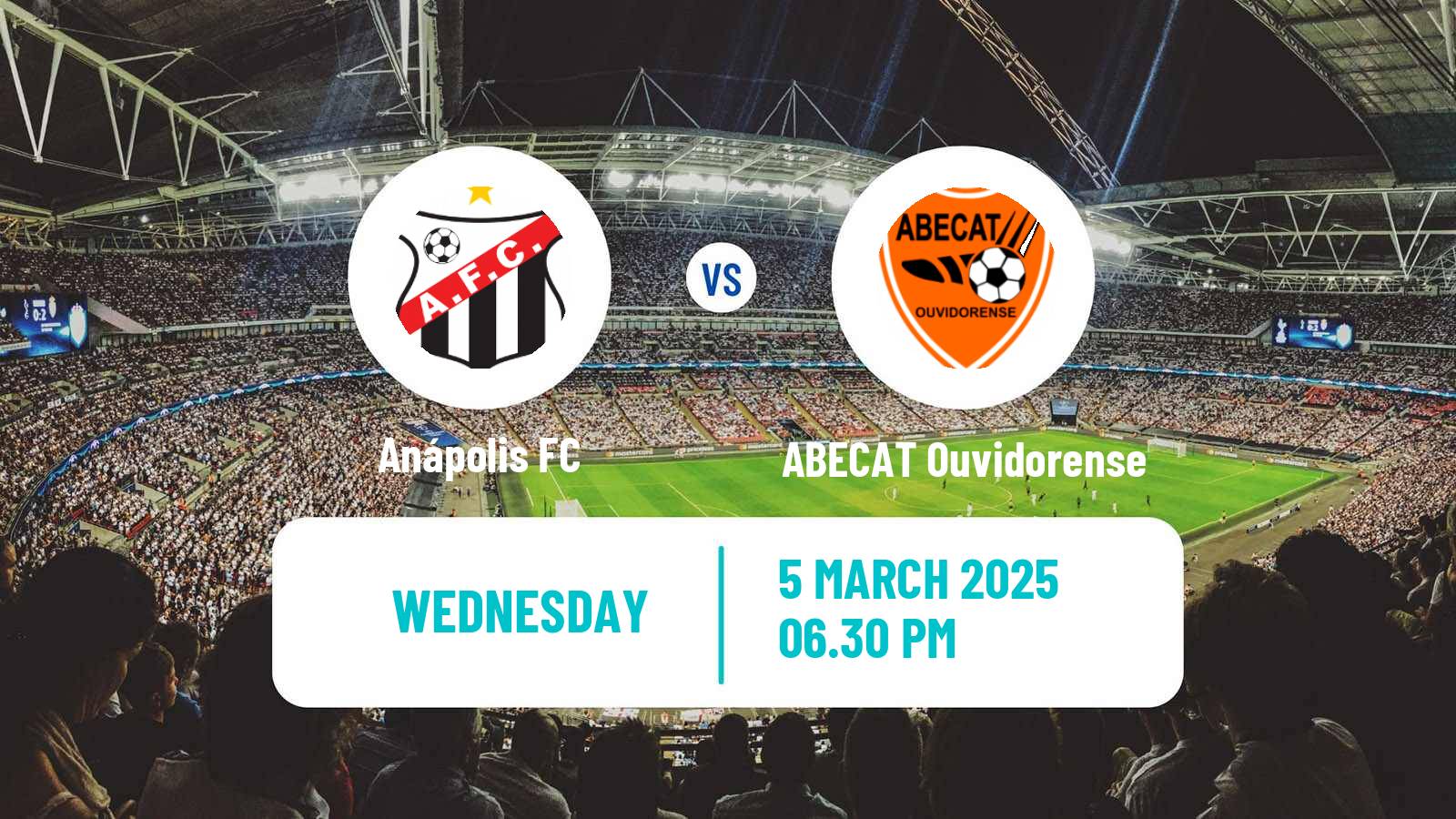 Soccer Brazilian Campeonato Goiano Anápolis - ABECAT Ouvidorense