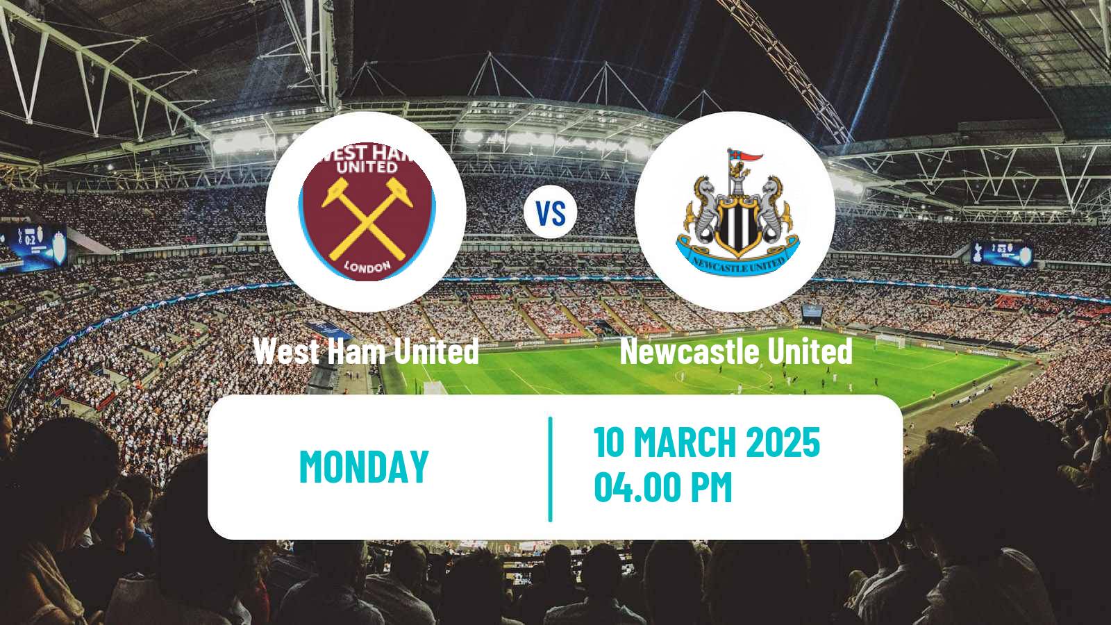 Soccer English Premier League West Ham United - Newcastle United