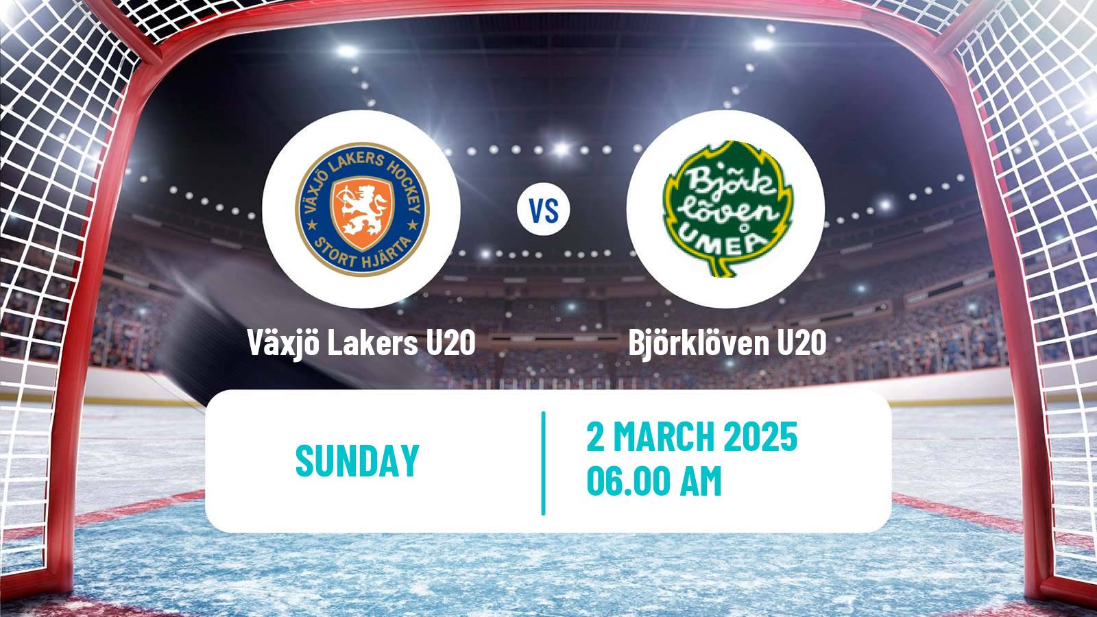 Hockey Swedish Superelit U20 Hockey Växjö Lakers U20 - Björklöven U20
