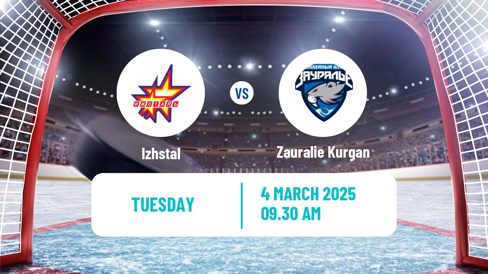 Hockey VHL Izhstal - Zauralie Kurgan