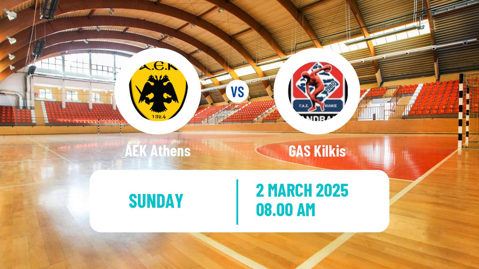 Handball Greek A1 Handball AEK Athens - Kilkis