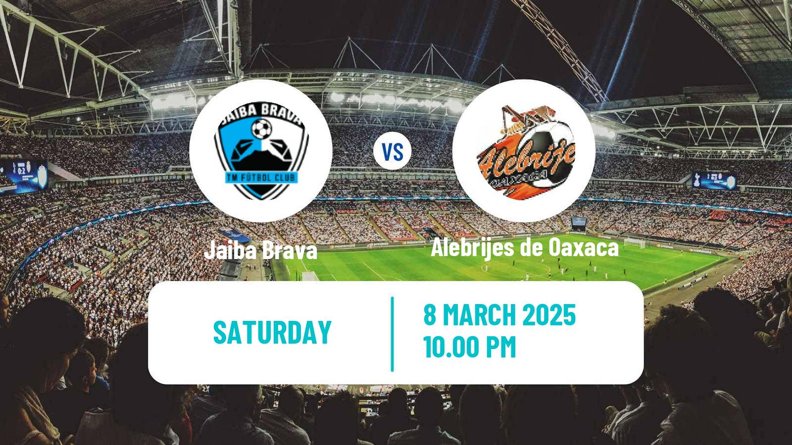 Soccer Mexican Liga de Expansion MX Jaiba Brava - Alebrijes de Oaxaca