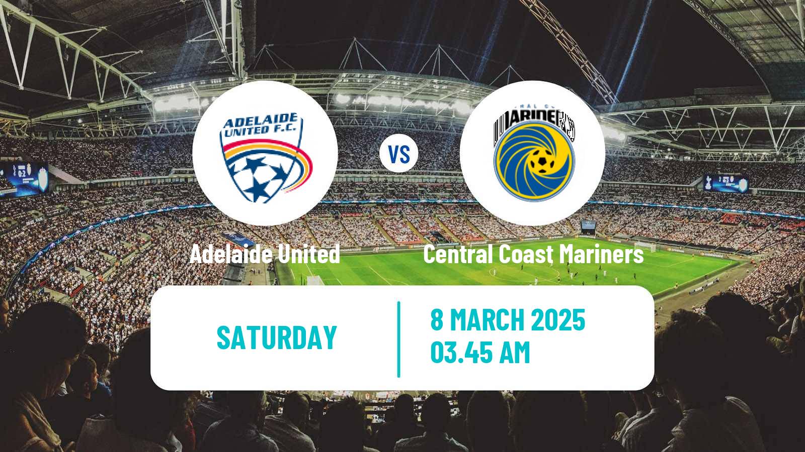 Soccer Australian A-League Women Adelaide United - Central Coast Mariners
